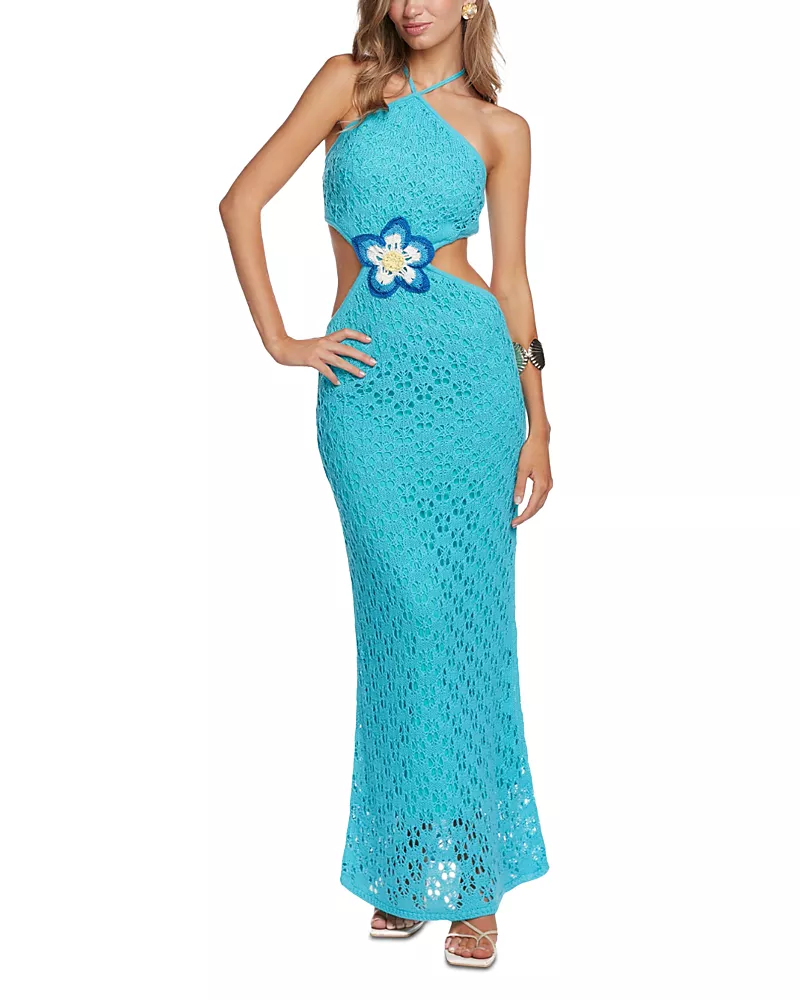 Capittana Lucinda Crocheted Cover-Up Dress