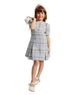 Girls' Ines Boucl&eacute; Dress - Little Kid, Big Kid