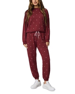 Love Lounge Embroidered Jogger Pants