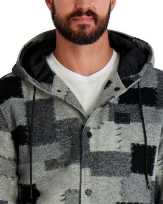 Patchwork Hooded Jacket