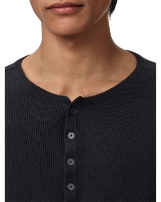 Javis Ribbed Long Sleeve Henley