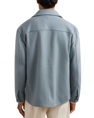 Liam Long Sleeve Button Front Overshirt