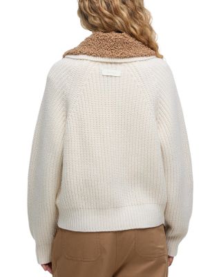 Marla Knitted Bomber Cardigan Sweater