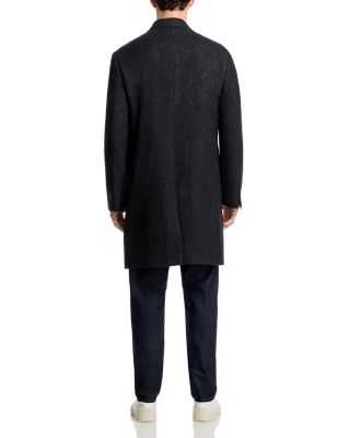 Donegal Chevron Flyfront Topcoat