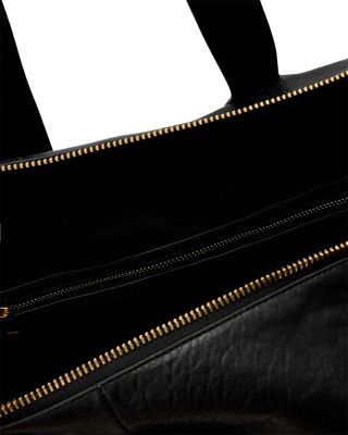 Ares Large Grained Leather Holdall Tote