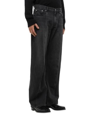 Gallery Relaxed Fit Ski Jeans in Faded Black