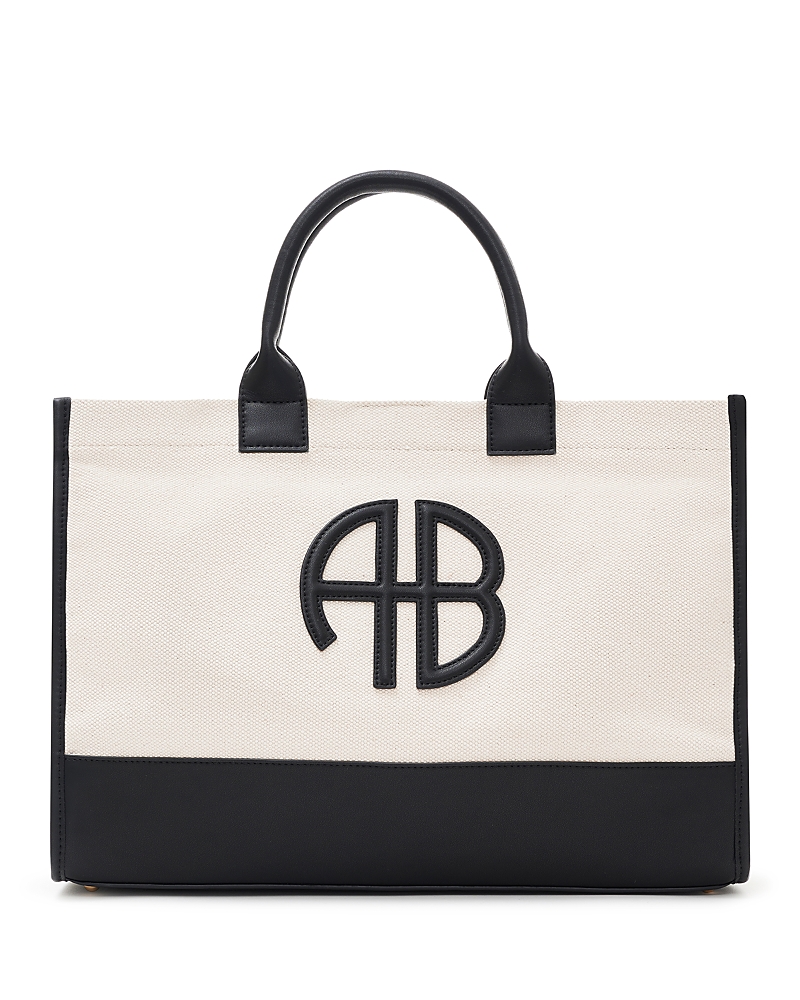 Anine Bing Lara Medium Canvas Tote