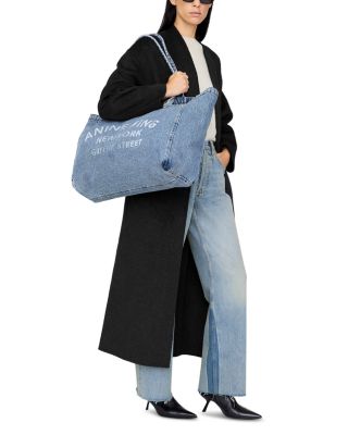 Leo Extra Large Denim Tote