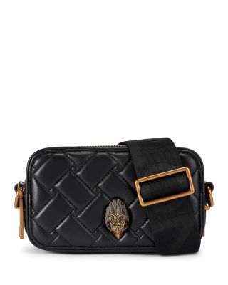Kensington Small Quilted Leather Camera Bag