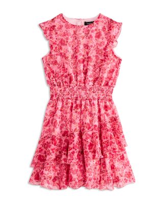 Girls' Printed Mini Dress, Little Kid, Big Kid - Exclusive