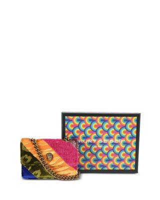 Kensington Micro Patchwork Velour Crossbody