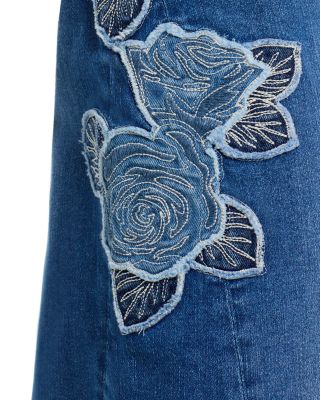 Rose Patchwork Sweatshirt & Jeans