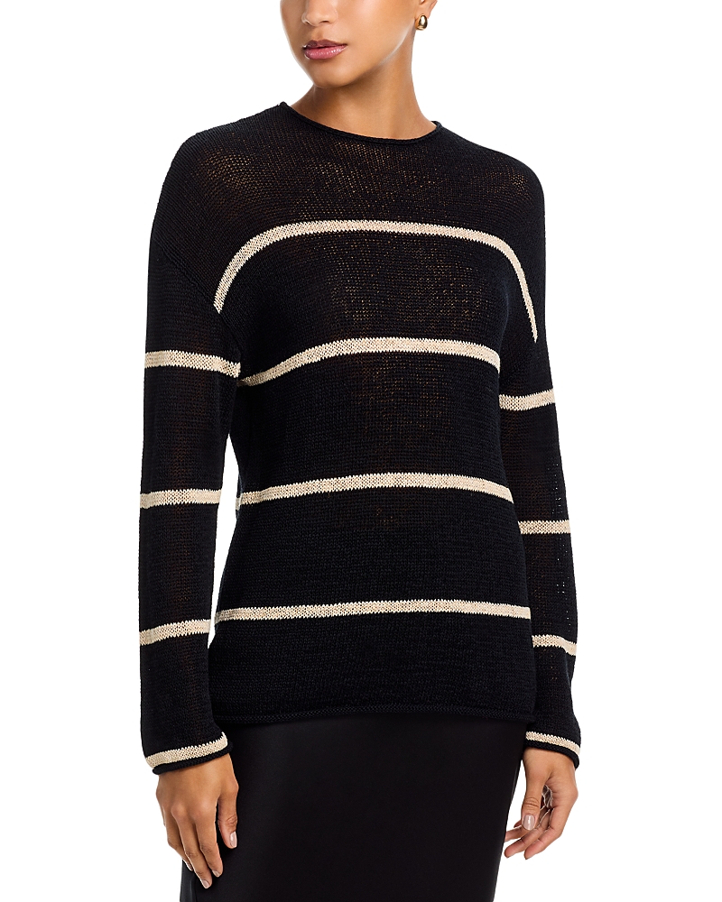 Rails Evangeline Long Sleeve Sweater In Black