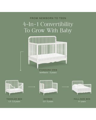 Liberty 4 in 1 Convertible Spindle Crib