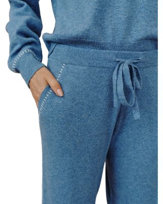 Whipstitch Straight Leg Pants