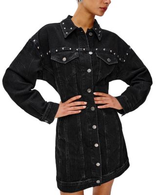 Ladera Studded Shirt Dress