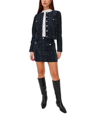 Abbot Mini Tweed Skirt 