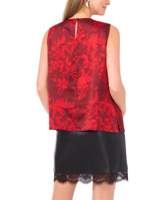 Draped Neck Tank Top