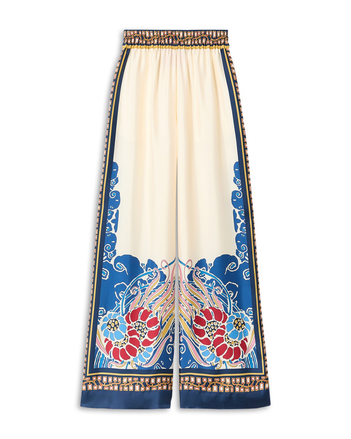 Silk Palazzo Pants