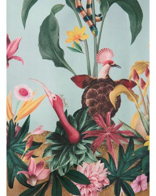 Midnight Silk Wrap Dress