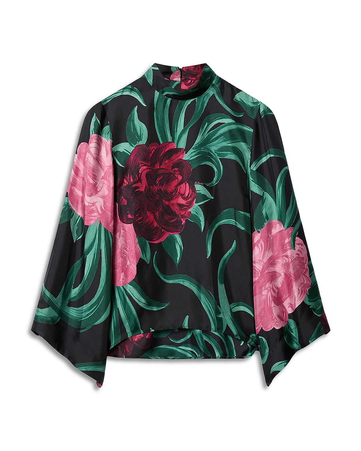La DoubleJ Make an Exit Silk Top