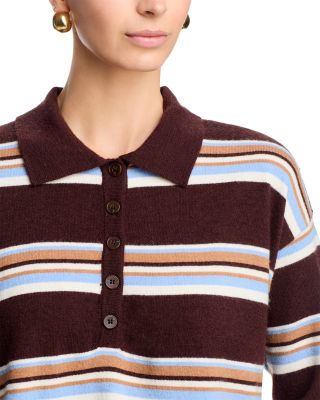 Striped Polo Top - Exclusive 