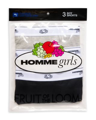 x Fruit of the Loom Boy Shorts, Pack of 3