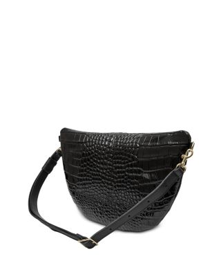 Grande Small Croco Embossed Leather Fanny Pack