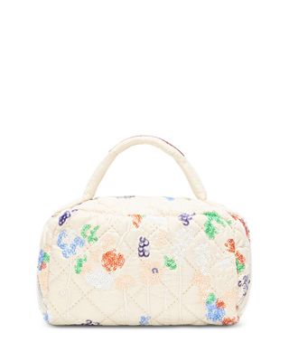 Eden Mini Sequined Quilted Accordion Jewelry Bag