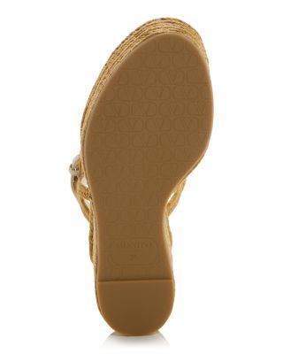 Women's VLogo Espadrille Wedge Sandals