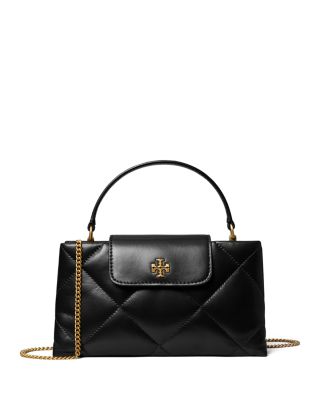 Kira Diamond Quilted Leather Chain Wallet 