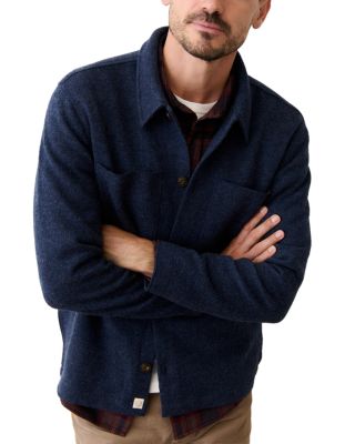 Boiled Wool Overshirt