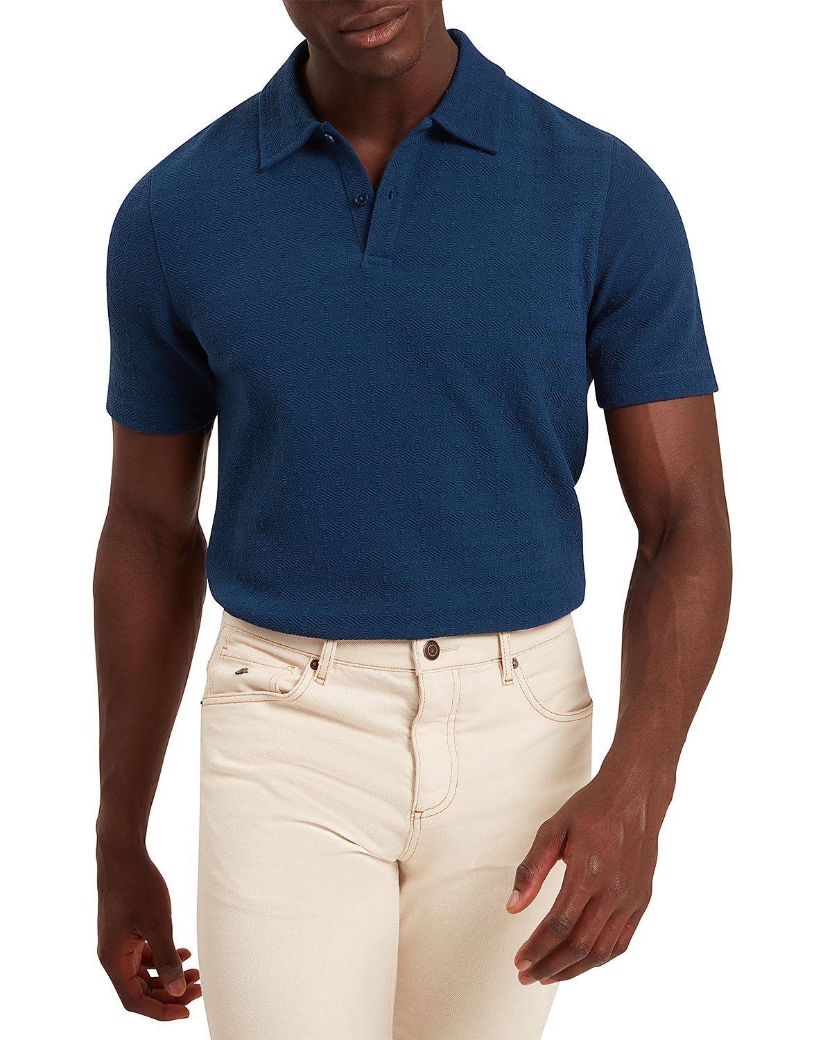 Ted Baker Serapa Textured Polo Shirt