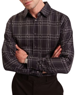 Lirra Printed Long Sleeve Button Front Shirt