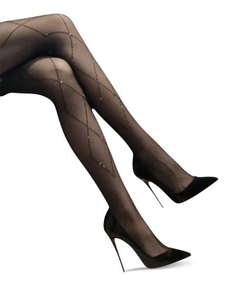 Richie Diamond Crystal Tights