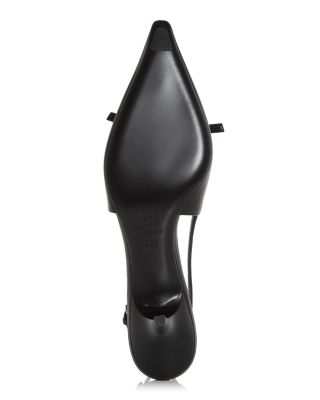 Women's Bow Slingback Pumps