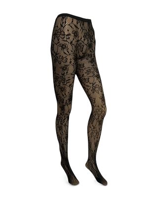 Venise Lace Fishnet Tights