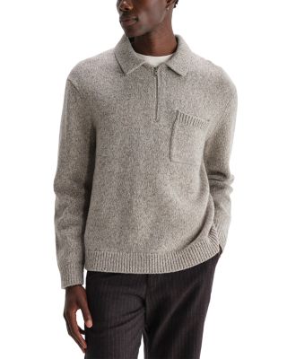 Alpha Quarter Zip Polo Sweater