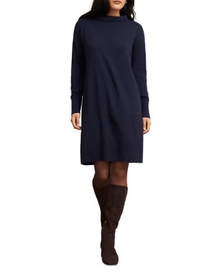 Petites Audrey Roll Neck Dress