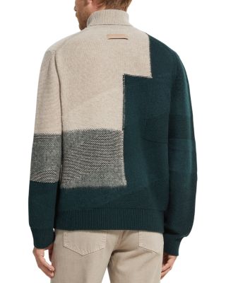 Cashmere and Mohair Turtleneck Sweater
