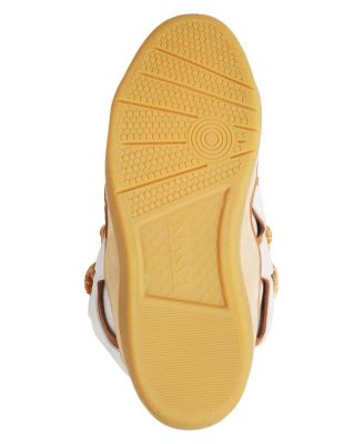  Curb Leather Sneakers