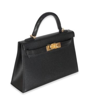 Mini Kelly 20 II Leather Handbag