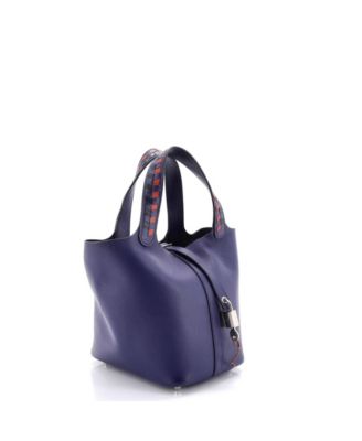 PM Picotin Lock Bag Tressage Epsom