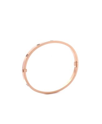  Small Love 10 Diamond Bracelet 18K Rose Gold with Diamonds