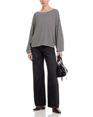 The Striped Slouchy Sweater