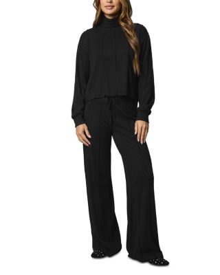 Cable Lounge Turtleneck Top