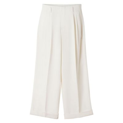 Wide Leg Wool Pants