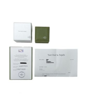  Vintage Alhambra 18k Yellow Gold Ring