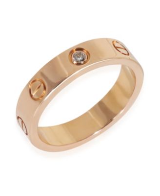  Small Model Love 18k Rose Gold Ring