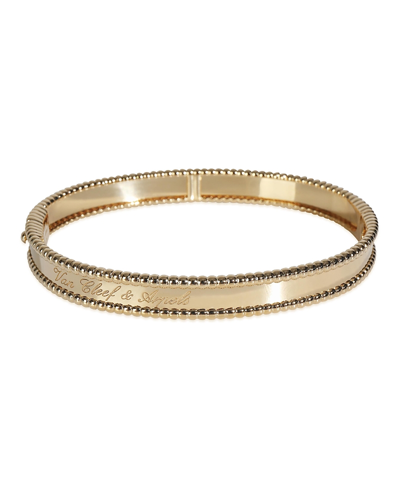 Pre-owned Pre-owned Van Cleef & Arpels  Van Cleef & Arpels Perlee Signature 18k Yellow Gold Bracelet
